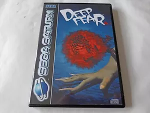 SEGA Saturn Deep Fear dvd cover and case replacement - Foto 1 di 11