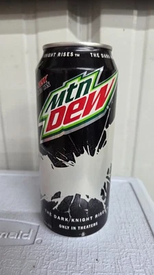 2012 Mountain Dew Batman The Dark Knight Rises; 16oz Empty Can - Image 1 of 4