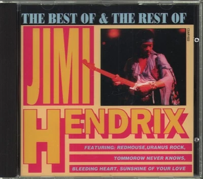Jimi Hendrix Best Of & Der Rest Von CD Europa Action Replay 1991 CDAR1022 - Bild 1 von 2