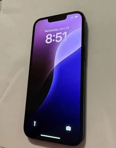 Apple iPhone 14 - 128 GB - Midnight (Unlocked) Good - Afbeelding 1 van 3