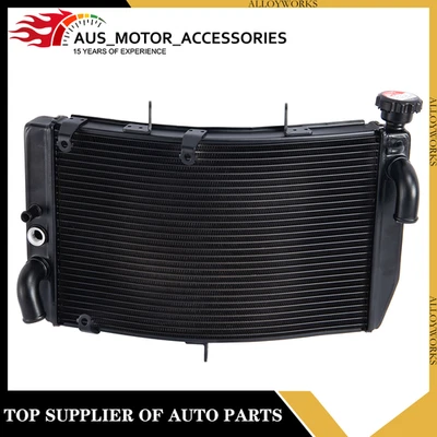 Aluminum Racing Radiator For 2001-2006 Honda CBR600 F4i / 1999-2000 CBR600 F4 Foto 1 de 4