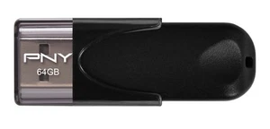 PNY Attaché 4 64GB USB-Stick USB 2.0 bis zu 25MB/s 64GB Attaché 4 USB 2.0 - Bild 1 von 4