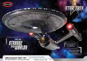 1/1000 Polar Lights Star Trek Strange New Worlds USS Enterprise Plastic Model Ki - Picture 1 of 1