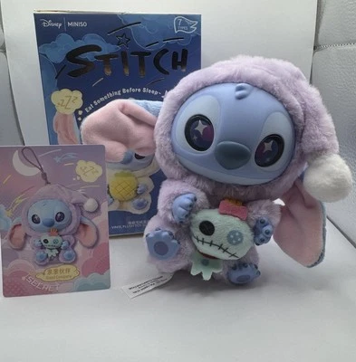MINISO STITCH EAT ALGO ANTES DE DORMIR SERIE - BUENA COMPAÑÍA (SECRETO) Foto 1 de 3