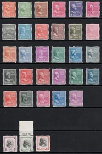 SCOTT#803-834, 1/2c-$5.00 PREXY SET. F/VF & NH. - Picture 1 of 2
