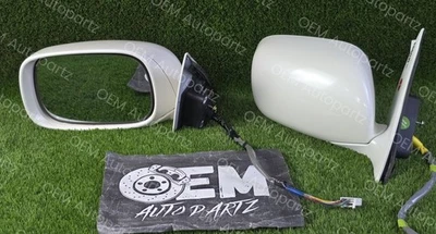 Par de espelhos laterais elétricos genuínos Lexus LS430 2001-2006 fabricante de equipamento original JDM usado - Imagem 1 de 4