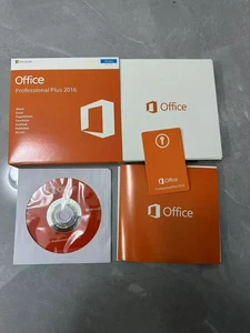 Microsoft office 2016 Professional Plus DVD + Key Sealed | Pro Plus - Zdjęcie 1 z 3