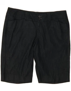 MOSSIMO Womens Casual Shorts US 6 Medium W32 Navy Blue Cotton DK28 - Picture 1 of 3