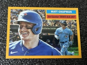 2023 Topps Archives #70 Matt Chapman Blue Jays Foilfractor Card #1/1 - Picture 1 of 5