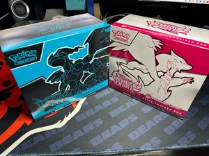 Pokemon Center Black Bolt and White Flare ETB PC Elite Trainer Box SEALED C PICS - Picture 1 of 5