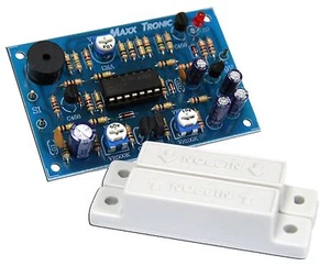 Door / Windows Alarm with Time delay 10-160 seconds 9-12VDC [ Assembled kit ] - Picture 1 of 1