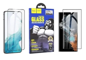 Display Schutz Glas für Samsung Galaxy S22 / S22 Plus / S22 Ultra 3D HOCO Clear - Bild 1 von 14