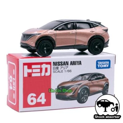 Tomica Vehicle Gift 64# 1/66 Nissan ARIYA Takara Tomy Model Toy Diecast Car - Image 1 of 2