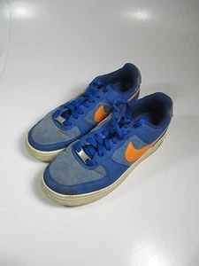 Nike Air Force Boys Shoes 5.5Y Blue Orange Sneakers # 314192-414 - Picture 1 of 6