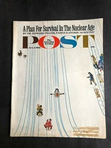 The Saturday Evening Post February 13 1962 Plan For Survival In The Nuclear Age - Picture 1 of 2