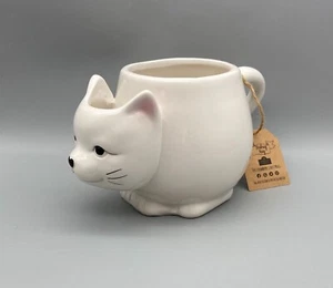 Taza para gatos Strawberry Street 3D bolsa de té resto 16 oz lindo regalo para amantes de los gatos NUEVO - Imagen 1 de 11