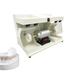 Zahnprothesenbank doppelte Hochgeschwindigkeitspoliermaschine mit Staubsaugung 110V - Bild 1 von 21