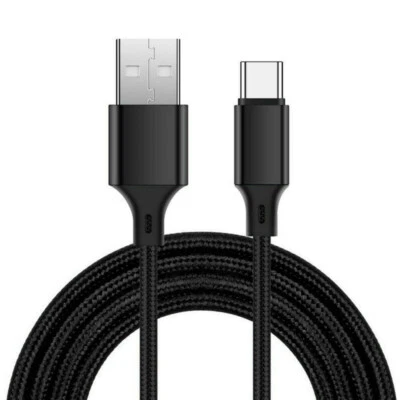 Cable cargador rápido de 3/6/10 pies tipo C USB-C para cargador Samsung Android LG Foto 1 de 4