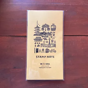 Keibunsha Kyoto × Traveler's Factory Collaboration Notebook Refill gelb - Bild 1 von 4