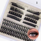 120Pcs Lashes Kit Uk Eyelash Cluster Extension Lash Curl Diy Individual D