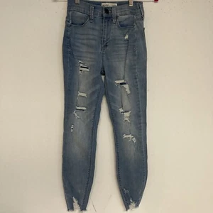 Girls MUDD FLX Stretch High-Rise Ankle Jegging Size 0 - 24 Waist/ 28 Inseam - Picture 1 of 8