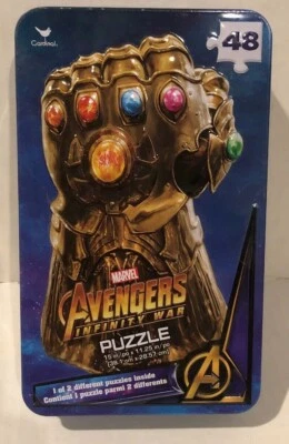 Marvel Avenger Surprise Puzzle in Collectable Tin  New 48 Piece - Image 1 of 2