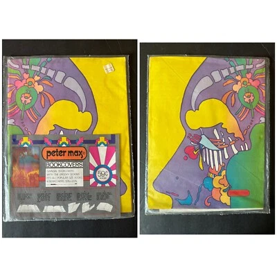 4 VTG SEALED 70's NOS PETER MAX groovy designs book covers / ORIGINAL PACKAGING — 第 1/4 张图片