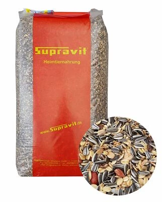 Supravit Winterstreufutter 25kg Vogelfutter für Freilandvögel & Wildvögel Winter - Bild 1 von 4