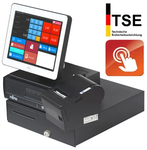 KASSE PROFESSIONELLES TOUCHSCREEN KASSENSYSTEM POS EINZELHANDEL BISTRO BAR #KA16 - Bild 1 von 1