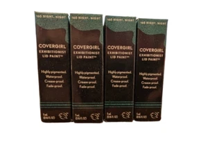 Covergirl Exhibitionist Lid Paint Waterproof Eye shadow 160 Night, Night 4pcs - Picture 1 of 1