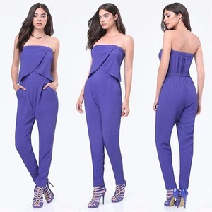 BEBE VIVIANNE DRAPE FRONT ROMPER JUMPSUIT NEW NWT $129 XXSMALL XXS 00 - Picture 1 of 5