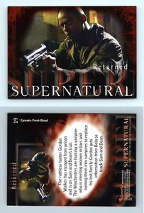 Returned #19 Supernatural Season 3 Inkworks 2008 Trading Card - Picture 1 of 1