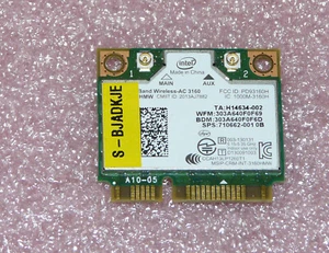 Intel Dual Band Wireless-AC 3160HMW PCIe WLAN WiFi 802.11ac HP ProBook 470 G1 - Bild 1 von 2