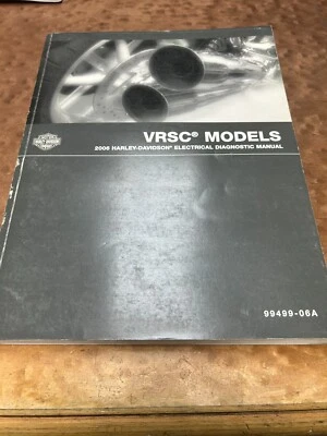 Harley-Davidson VRSC manual de diagnóstico eléctrico usado 2006 99499-06A Foto 1 de 3