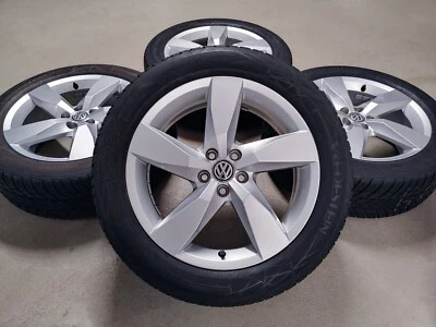 👉 4 ORIGINAL Winterräder CHESTERFIELD VW T-Cross Taigo 205/55 R17 17 Zoll TOP - Bild 1 von 4