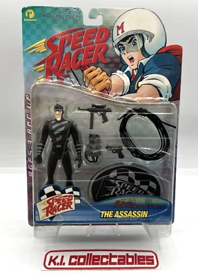 Figura de acción de colección 1999 ReSaurus Speed Racer serie dos The Assassin Foto 1 de 4