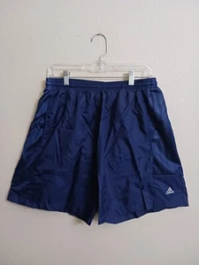 Adidas Youth L 28" Waist Navy Blue Nylon Net 4 Pocket Swim Shorts - Picture 1 of 3