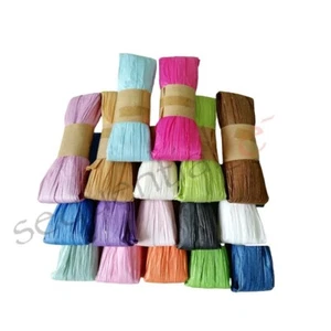 1000 Bundles of Raffia Paper Ribbon Arts & Crafts BULK BUY Discounted Wholesale - Picture 1 of 21