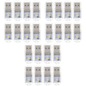 3 Pieces USB-Nachtlicht Student Kind Mini-LED-Licht Autodachlichter - Photo 1/12