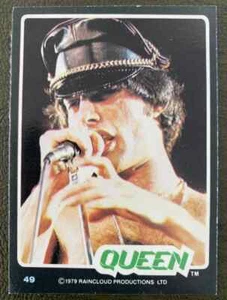 1979 Donruss Rock Stars Queen's Freddie Mercury EM++ - Foto 1 di 2