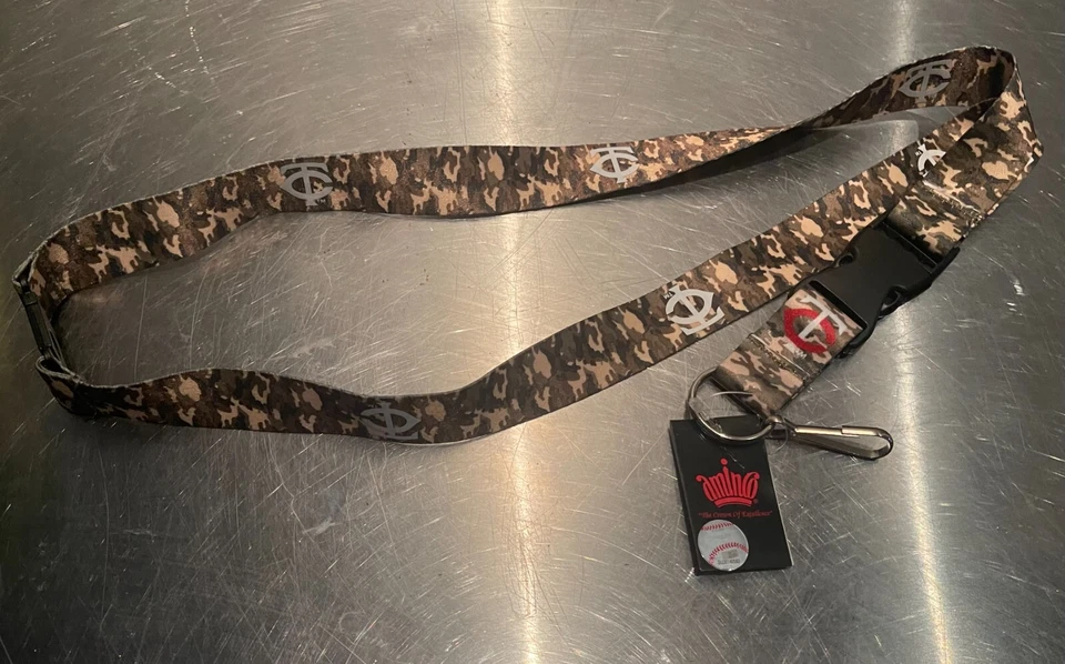 Minnesota Twins MLB Army Camo Lanyard   - Image 1 of 1