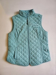Van Huesen Women's Puffer Vest Quilted Full Zip Size Medium. - Picture 1 of 9