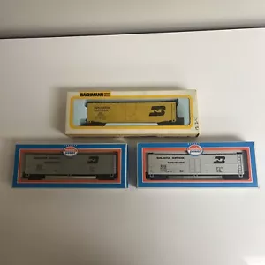 HO Athearn Bachmann And Model Power X2 Burlington Northern Refrigerated - Picture 1 of 9