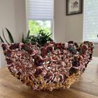 Colorful Large Fabric Covered Wire Basket