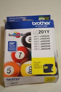 Brother MFC-J885DW (LC201Y) Yellow Original Ink Standard Yield (260 Yield) - Picture 1 of 3
