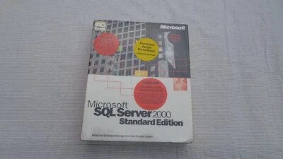 N.O.S. Microsoft SQL Server 2000 Standard Edition Brand new #268 - Image 1 of 3