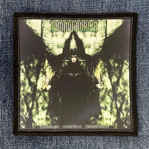 Toppa stampata sublimata Dimmu Borgir Enthrone Oscurità trionfante | Fascia in metallo - Foto 1 di 1