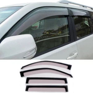4pcs smoke Window Visors Sun Rain Wind Guard Deflector For Lexus GX460 2010-2023 - Foto 1 di 2