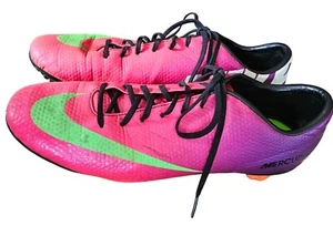 Nike Mercurial Veloce FG Herren Fußballschuhe Stollen Größe 11,5 lila pink 555447-635 - Bild 1 von 10