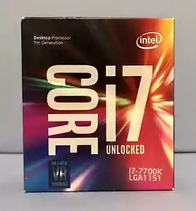 NEW Intel BX80677I77700K Core i7-7700K 4.5 GHz 4 Cores Desktop Processor box - Picture 1 of 2
